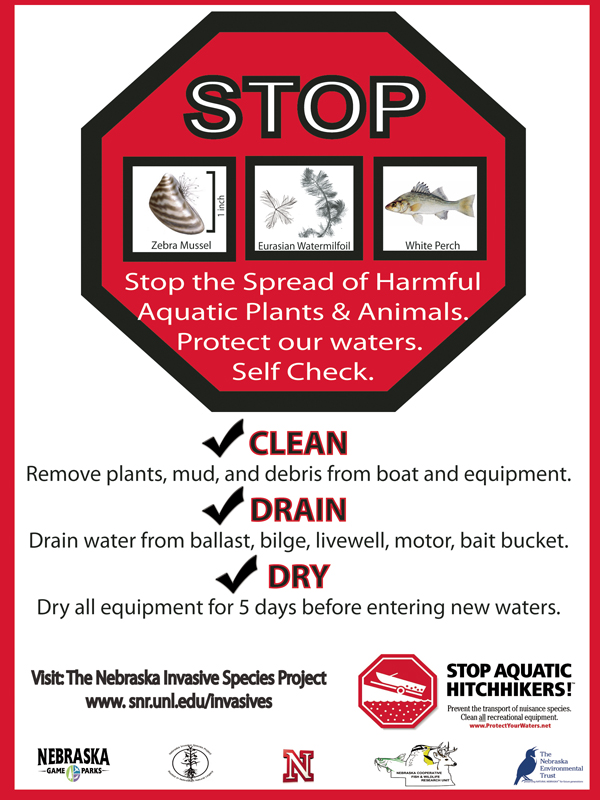Figure 4. You can help prevent the spread of aquatic invasive species, including zebra and quagga mussels.