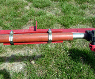Figure 4. The bracket to hold the wet boom.