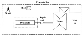 Figure 5. Sample sketch of lot.